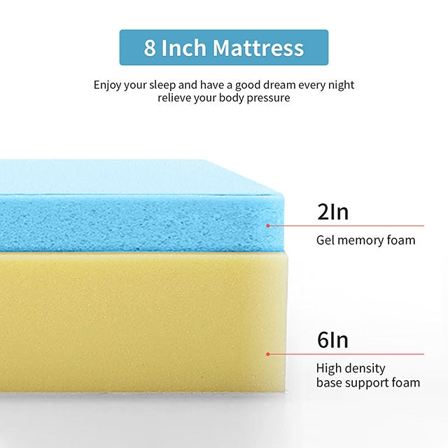 Artemisia - 8" Queen Memory Foam Mattress