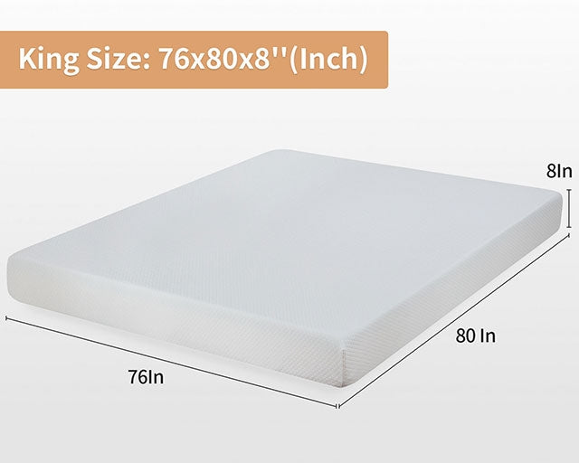 Artemisia - 8" E.King Memory Foam Mattress