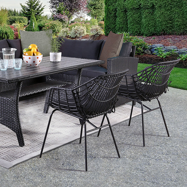 Shonda - 5 PC. Patio Dining Set