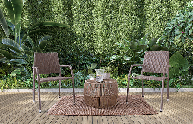 Elani - 4 PC. Patio Conversation Set