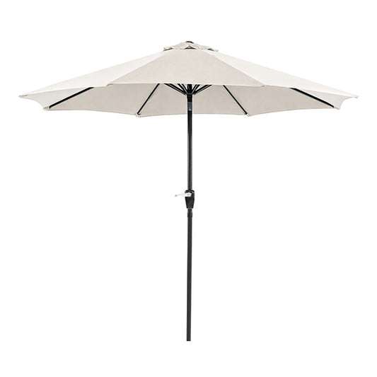 Soli - 9' Outdoor Umbrella w/ Auto Tilt + 21" Round Base