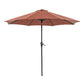 Tano - 9' Outdoor Umbrella + 21" Round Base