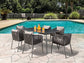 Tushari - 8 Pc. Outdoor Dining Set