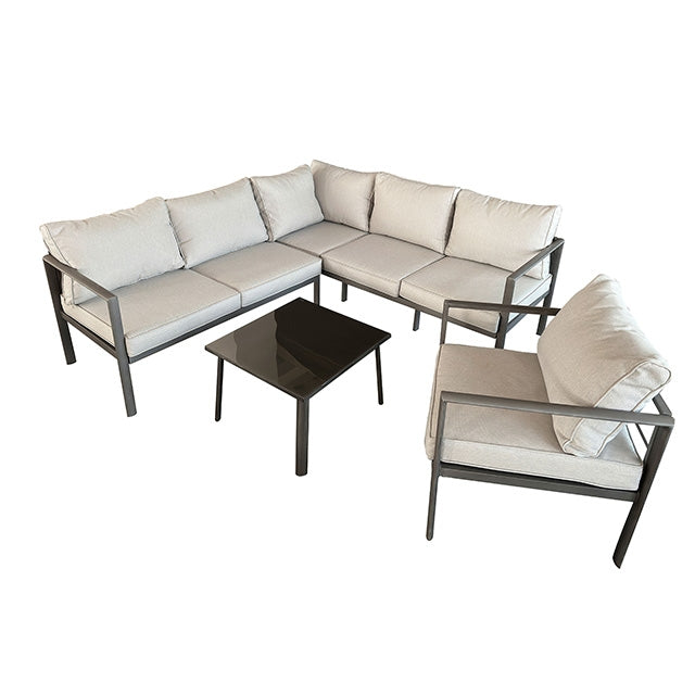 Farisha - 6 Pc. Outdoor Sectional Set