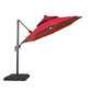 Nuti - 10 Ft Round Umbrella w/ LED Light + 37" Large Base