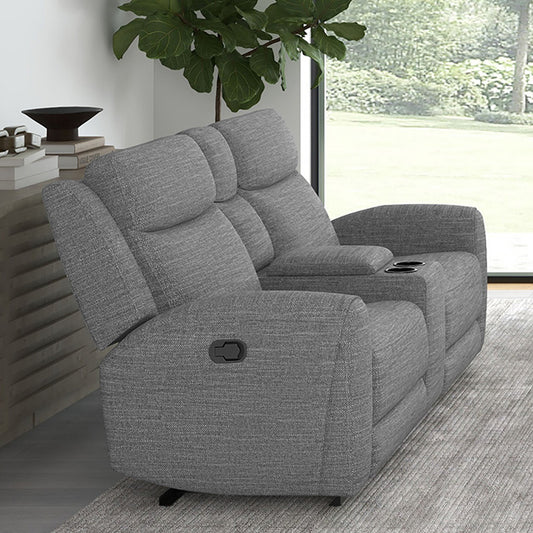 Antonius - Manual Recliner Loveseat w/ Console