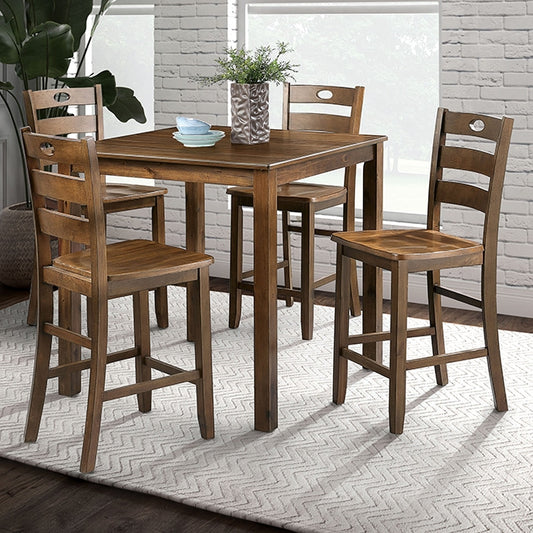 Lubbock - 6 Pc. Counter Ht. Table Set