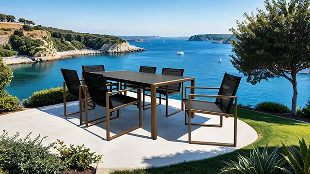 Oswego - 8 Pc. Outdoor Dining Set