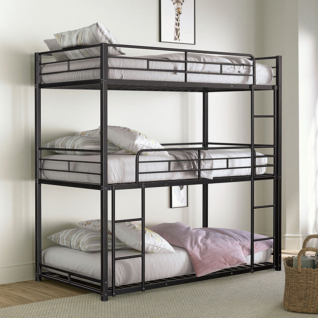 Felgu - Triple Twin Metal Bunkbed