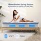 Salvia - 12" Queen Hybrid Pocket Coil Mattress