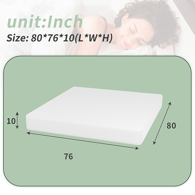 Coreopsis - 10" E.King Memory Foam Wave Comfort