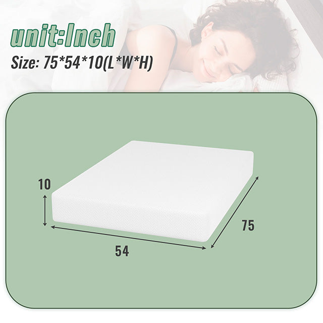 Coreopsis - 10" Full Memory Foam Wave Comfort