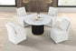 Varde - Round Dining Marble Table