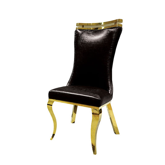 Palazzo - Chair, Gold/Black (2/CTN)