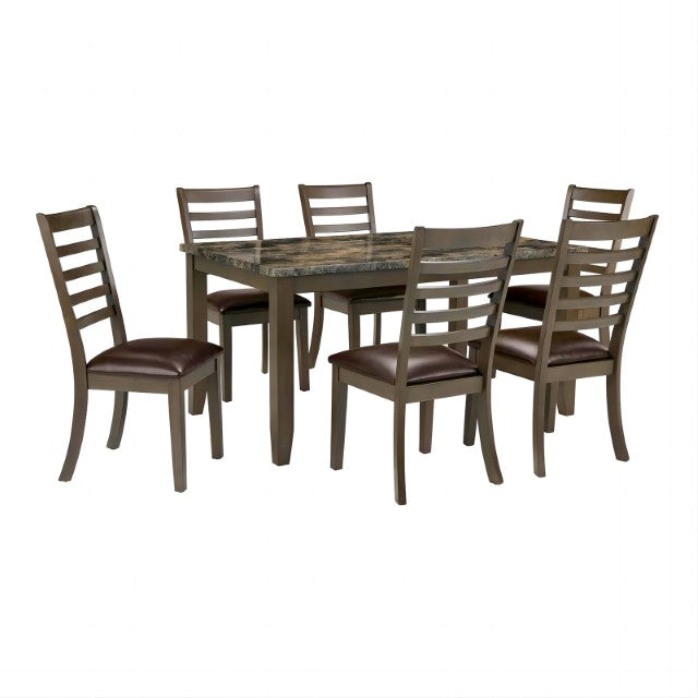 Adia - 7 Pc. Dinning Table Set