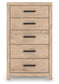 Sanginlane Five Drawer Chest