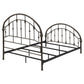 Rowan Metal Full Open Frame Bed Dark Bronze