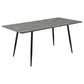 Horizon 63-inch Butterfly Leaf Extension Dining Table Grey