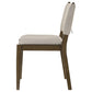 Ottowa Upholstered Dining Side Chair Brown (Set of 2)