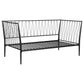 Richland Metal Twin Daybed Bed Frame Matte Black