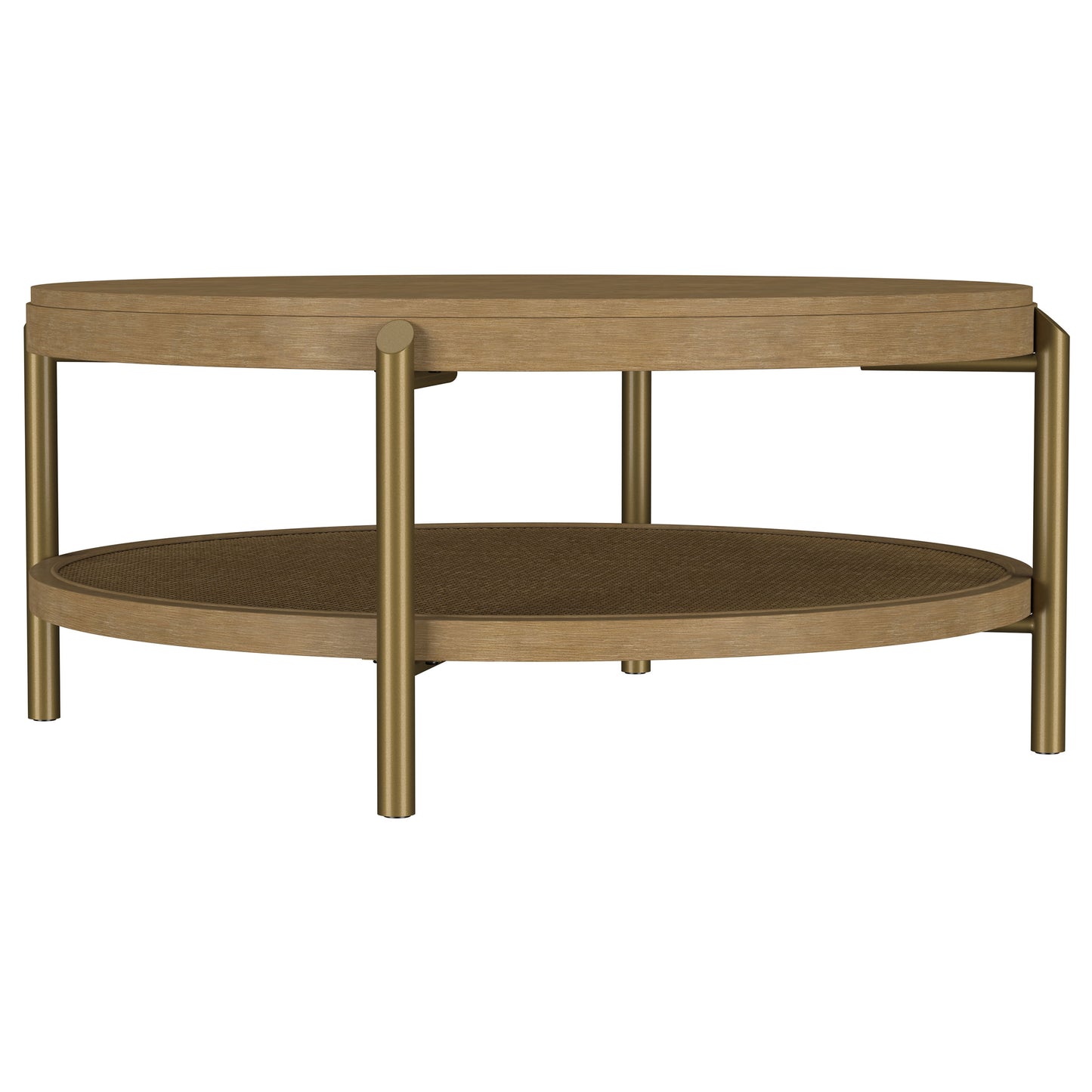 Arini 3-piece Round Coffee and End Table Set Sand Wash