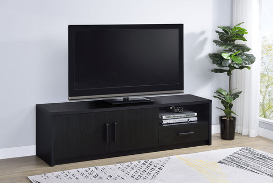 Murray 70-inch 2-door TV Stand Media Console Black