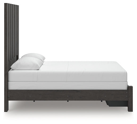 Fraluna  Panel Storage Bed