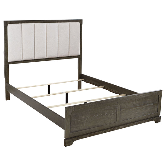 Gran Park 59-inch California King Panel Bed Dark Cocoa