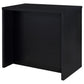 Topanga Engineered Wood Freestanding Home Bar Black