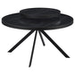 Briggs 3-piece Round Coffee and End Table Set Black