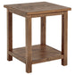 Payne 2-piece Coffee and End Table Set Distressed Brown