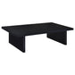 Max 3-piece Rectangular Coffee and End Table Set Black