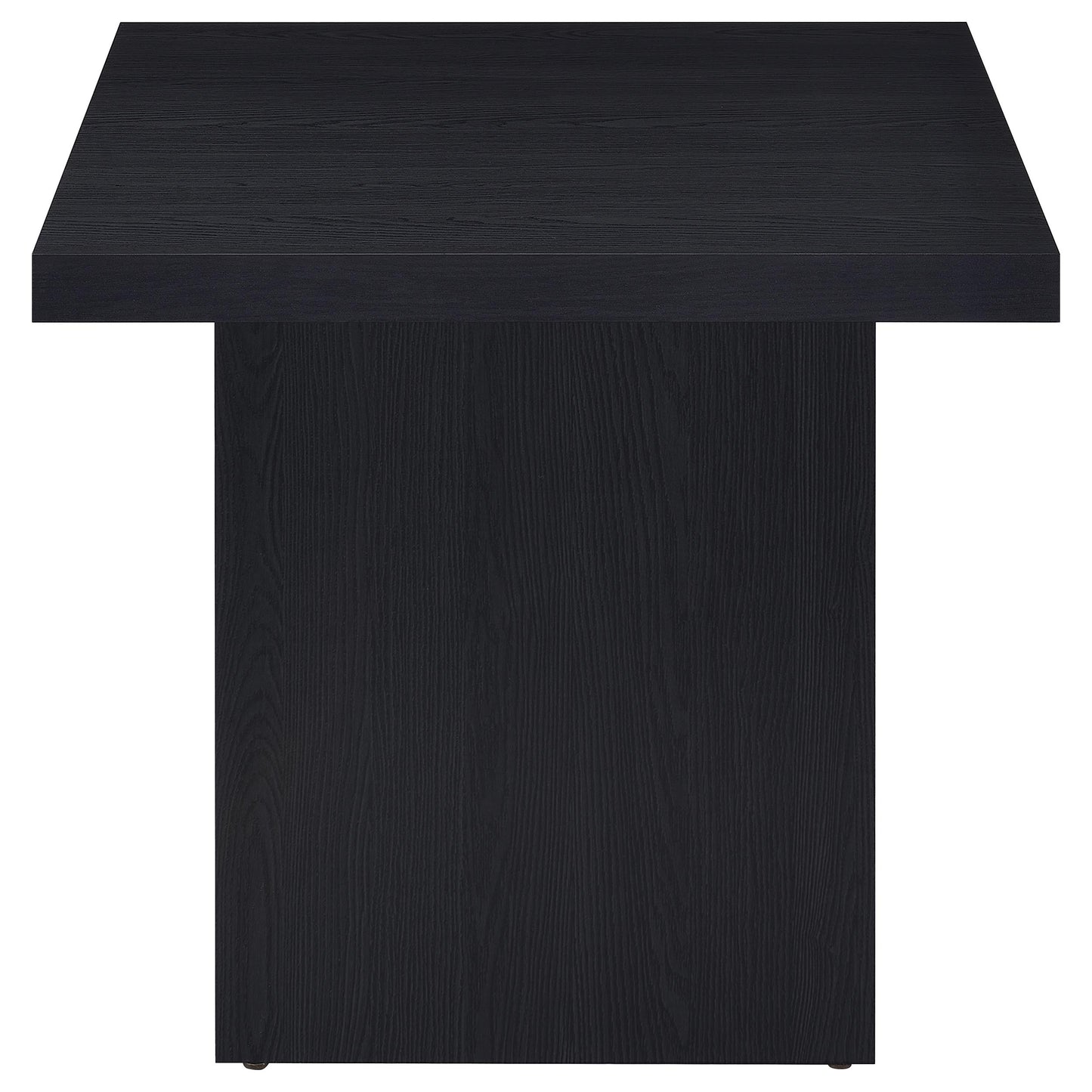 Max 3-piece Rectangular Coffee and End Table Set Black