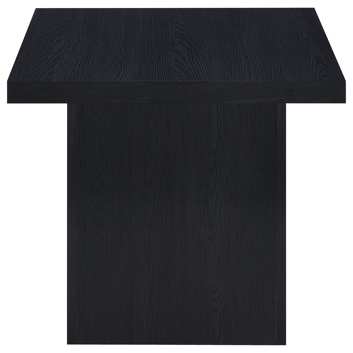 Max 3-piece Rectangular Coffee and End Table Set Black