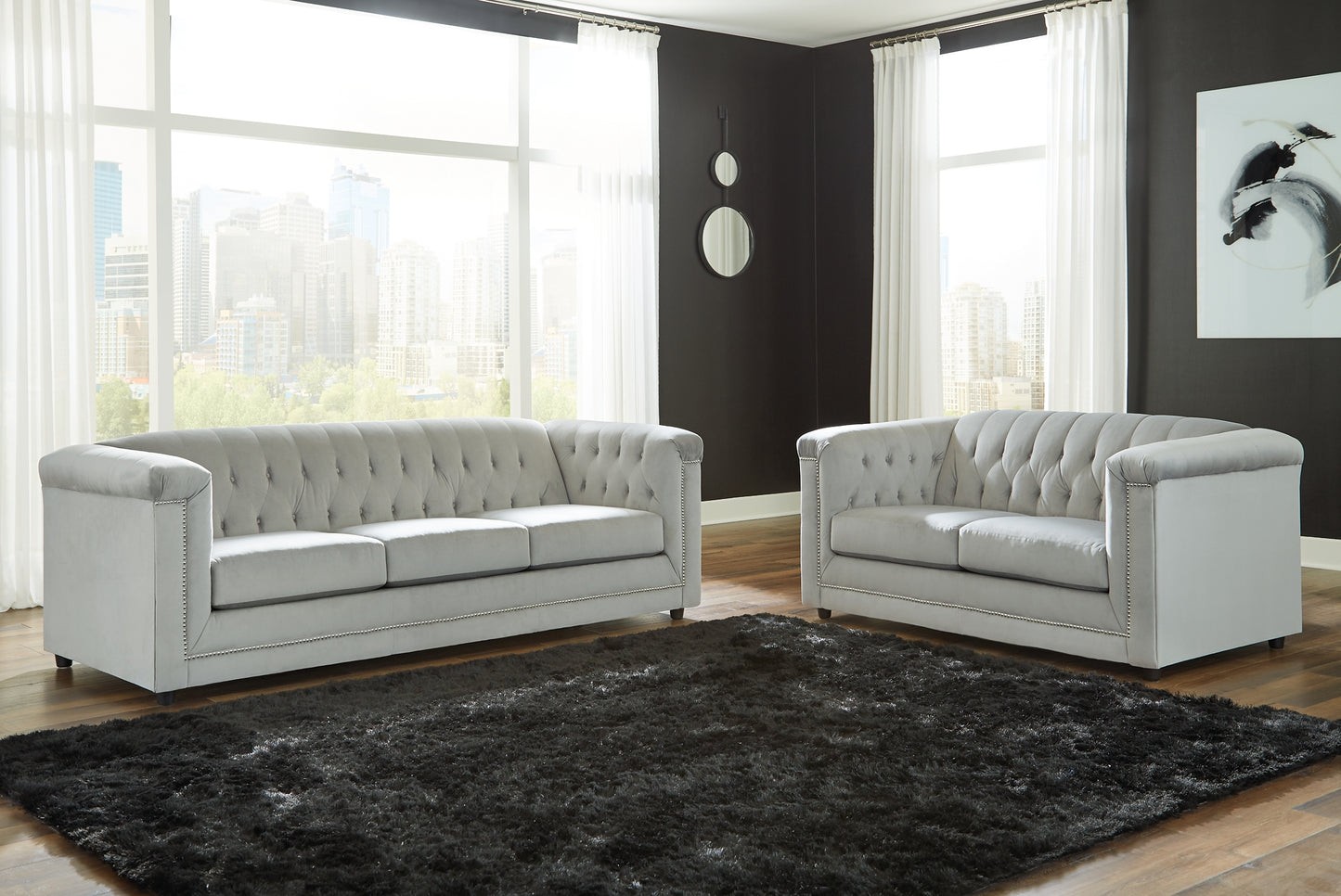 Josanna Sofa and Loveseat