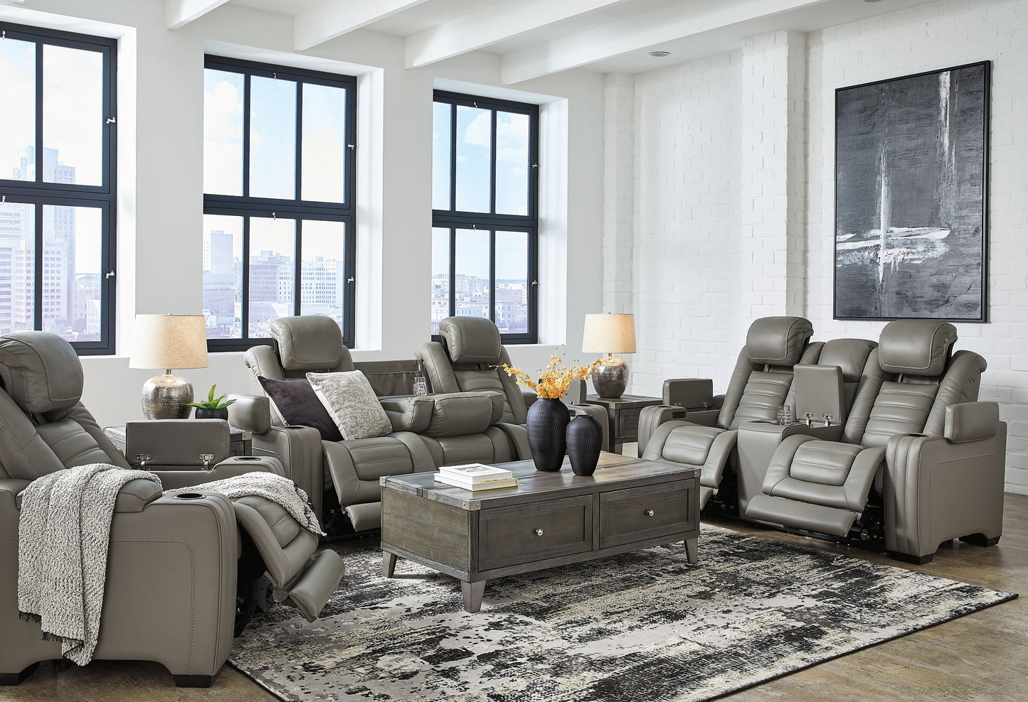 Backtrack Sofa, Loveseat and Recliner