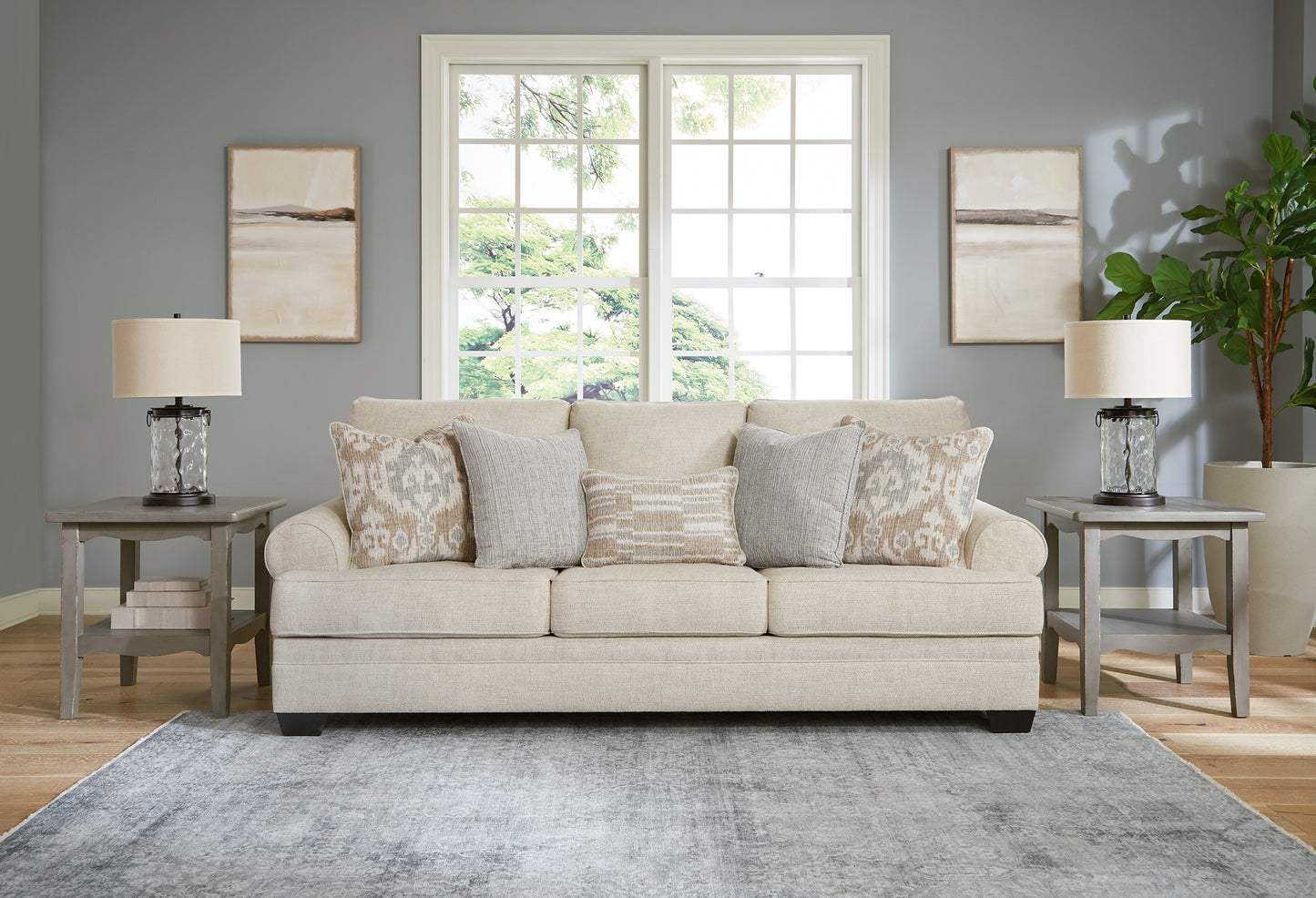 Rilynn Sofa, Loveseat, Chair and Ottoman