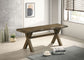 Alston Wood Dining Bench Knotty Nutmeg