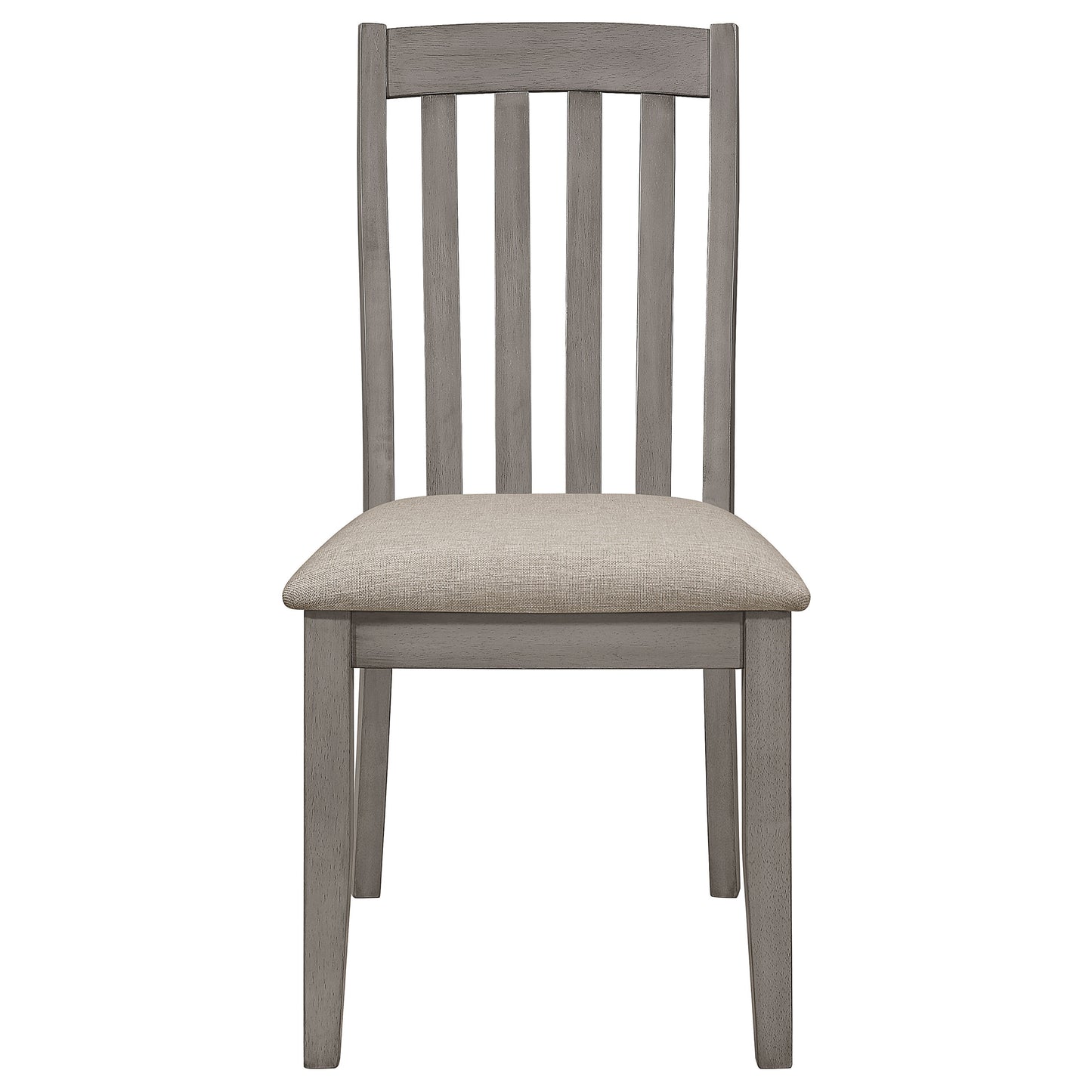 Nogales Wood Dining Side Chair Coastal Grey (Set of 2)