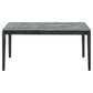 Stevie 5-piece Rectangular Dining Table Set Grey and Black