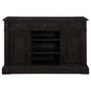 Phelps 2-door Sideboard Buffet Cabinet Distressed Noir