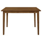 Robles 5-piece Rectangular Dining Table Set Chestnut