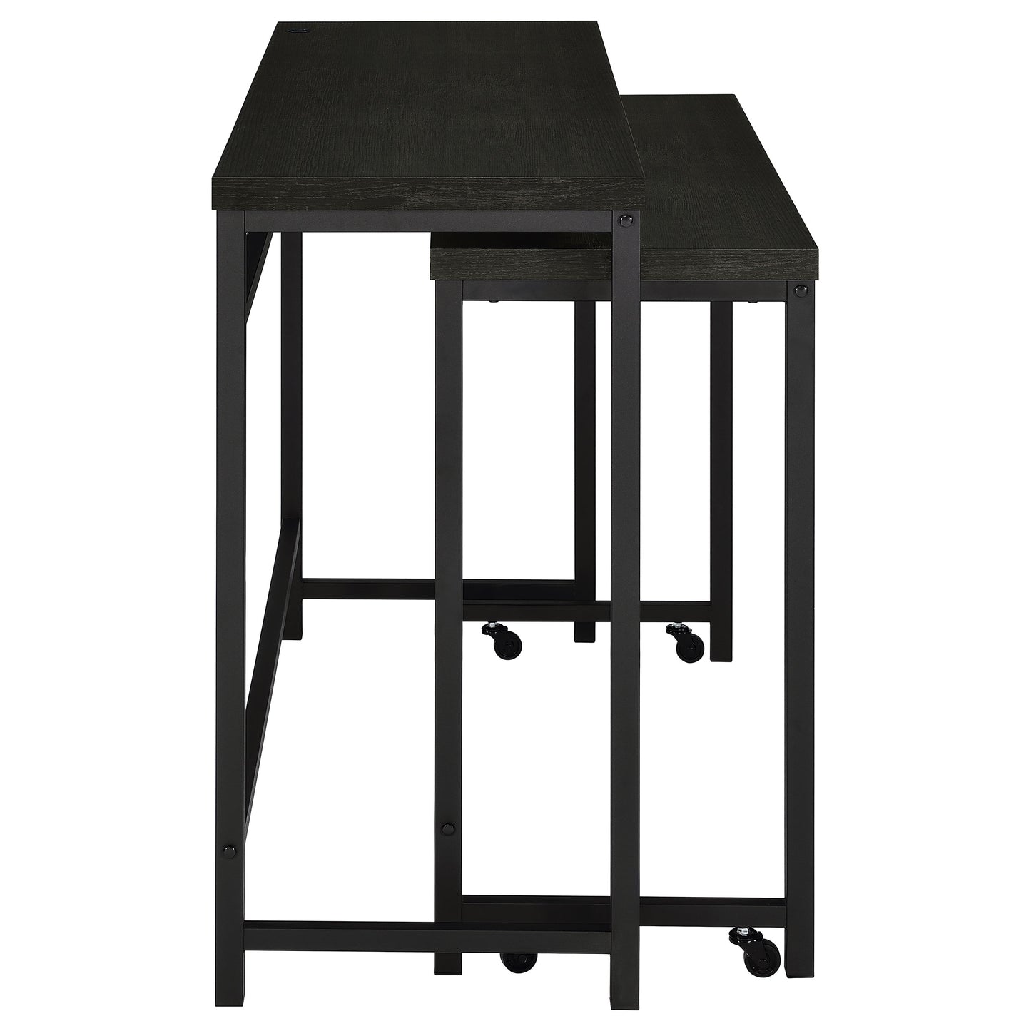 Hawes 4-piece Multipurpose Counter Height Table Set Black