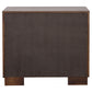 Jessica 2-drawer Nightstand Cappuccino