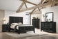 Sandy Beach 5-piece Queen Bedroom Set Black