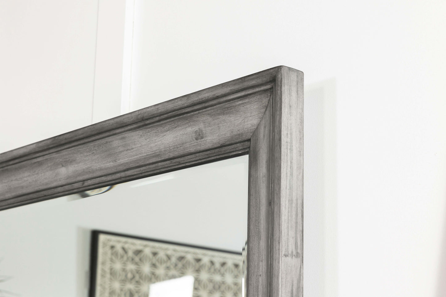 Avenue Dresser Mirror Weathered Grey