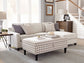 Mcloughlin Upholstered Sloped Arm Sectional Sofa Platinum