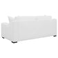 Ashlyn Upholstered Sloped Arm Sofa White