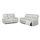 Greenfield 2-piece Power Reclining Sofa Set Dove Grey