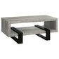 Dinard Engineered Wood Coffee Table Grey Driftwood